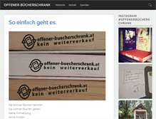 Tablet Screenshot of offener-buecherschrank.at